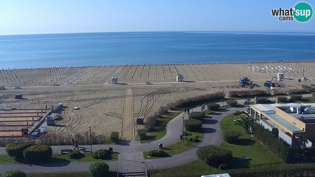 Der Strand von Bibione Webcam – Italien