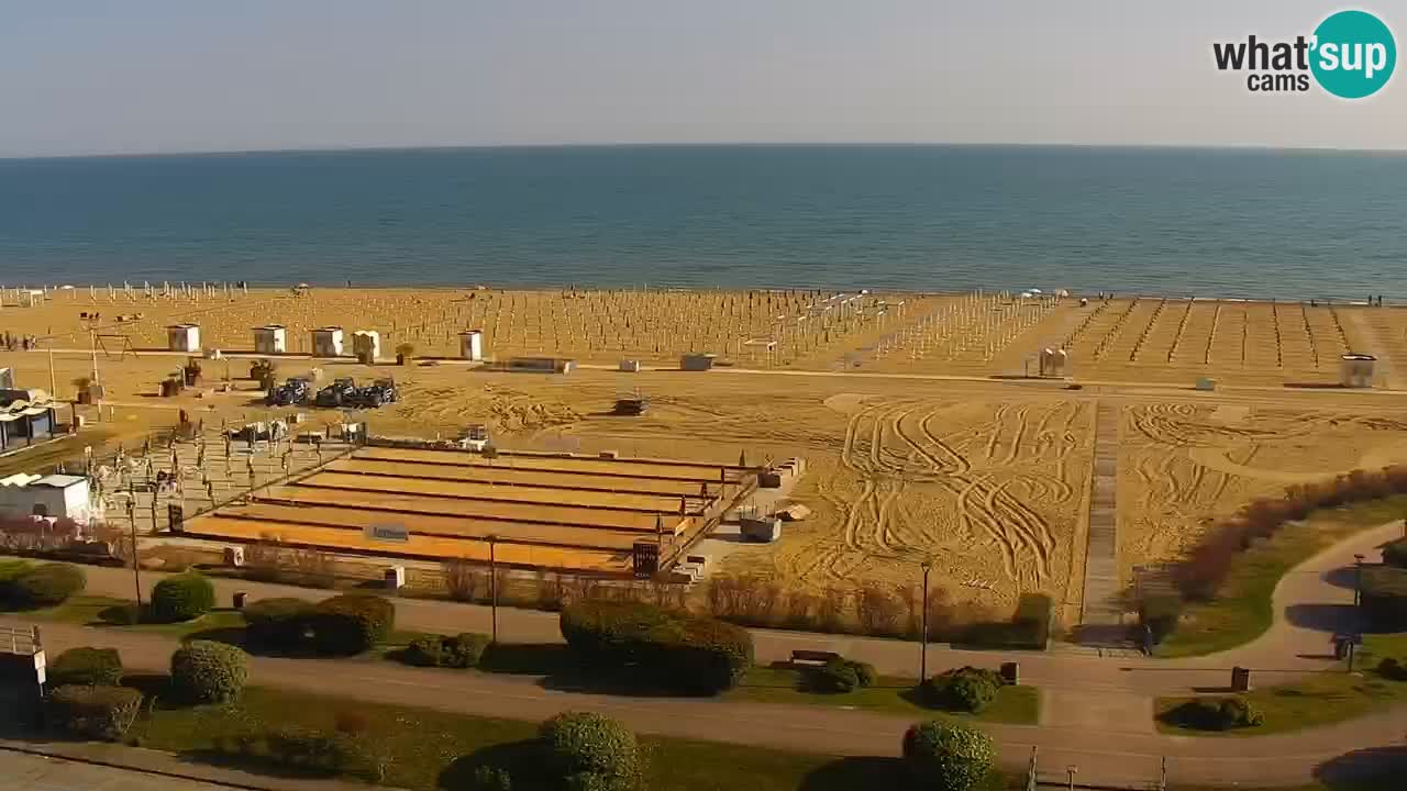 Der Strand von Bibione Webcam – Italien