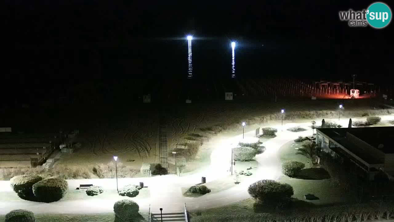 Webcam La plage de Bibione – Italie