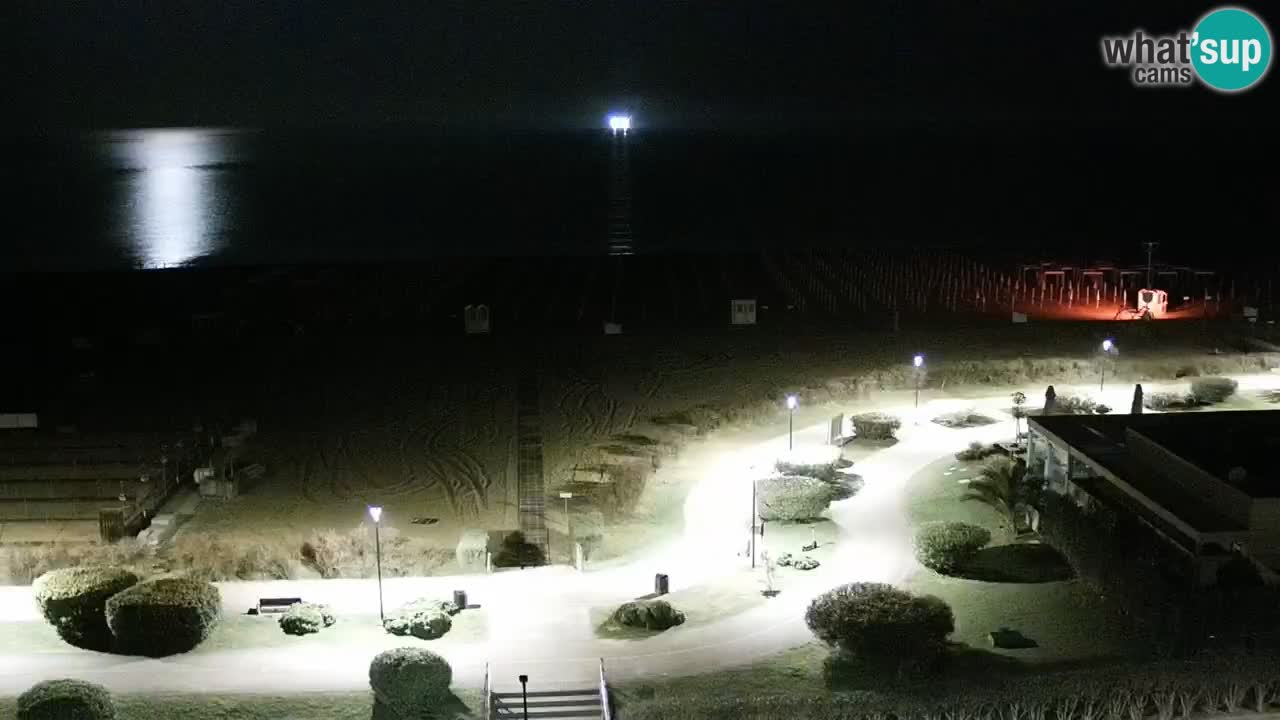 Webcam La plage de Bibione – Italie