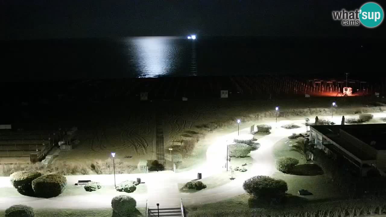 La camera en vivo de la playa de Bibione – Italia