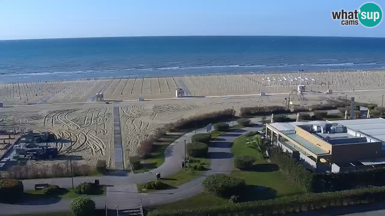Webcam La plage de Bibione – Italie