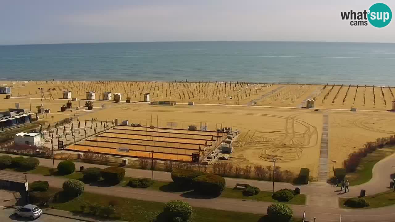 Der Strand von Bibione Webcam – Italien