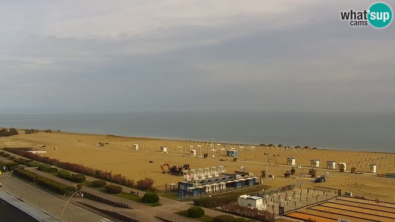 Plaža Bibione Spletna kamera – Italija