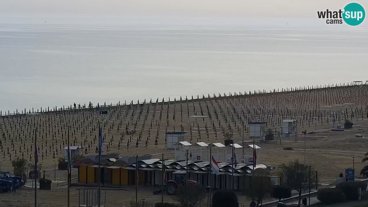 La camera en vivo de la playa de Bibione – Italia
