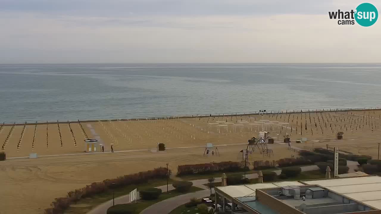 La camera en vivo de la playa de Bibione – Italia