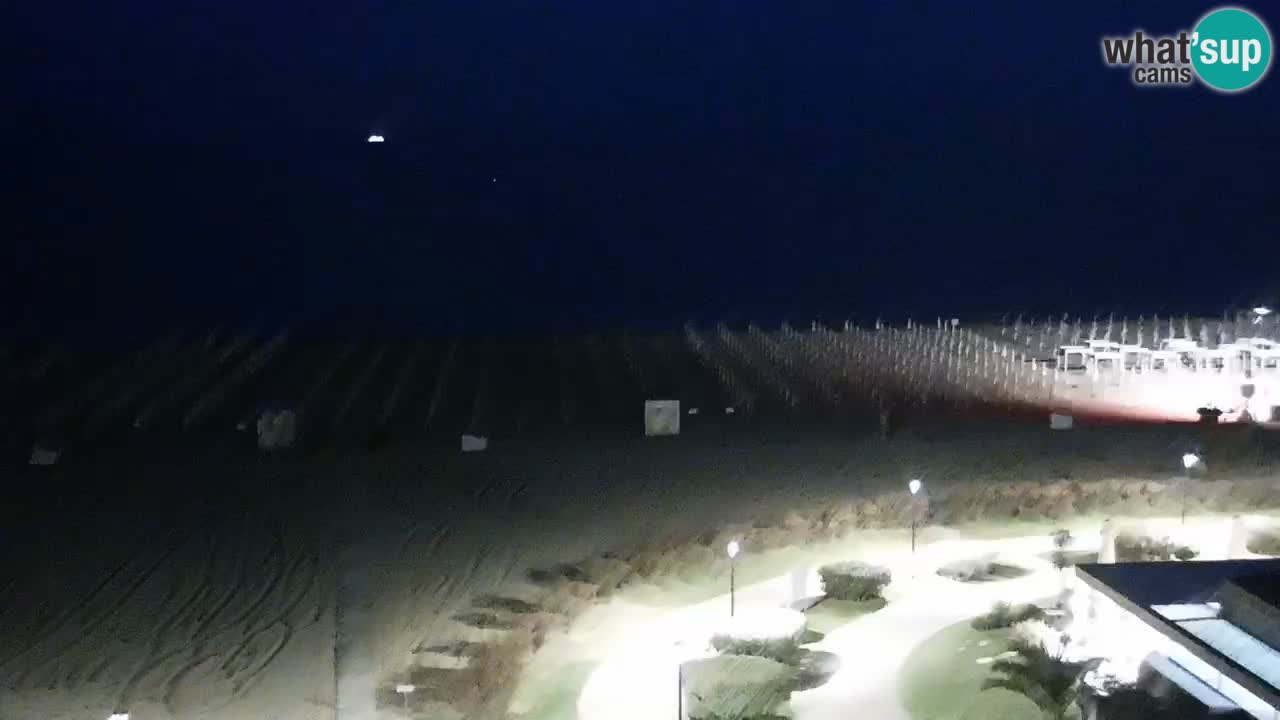 Plaža Bibione Spletna kamera – Italija