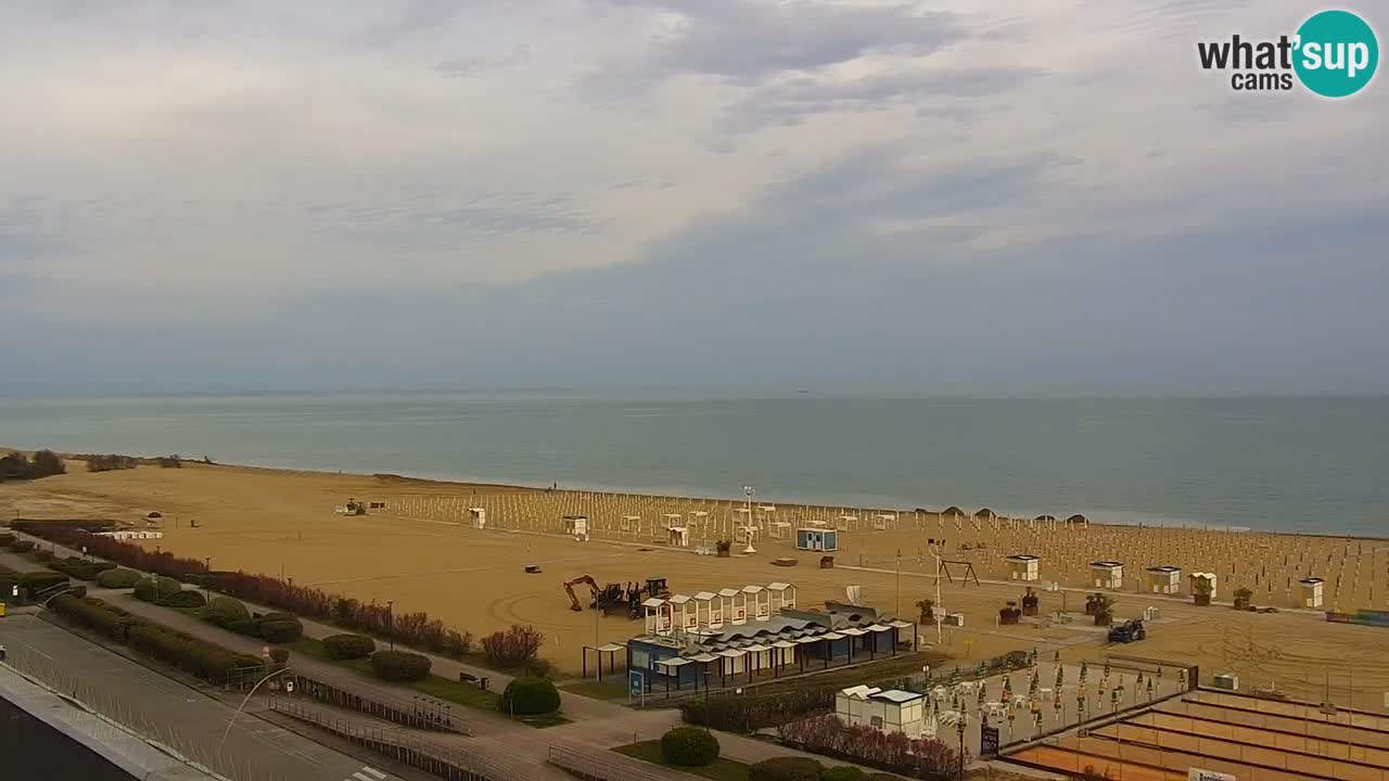 Plaža Bibione Spletna kamera – Italija