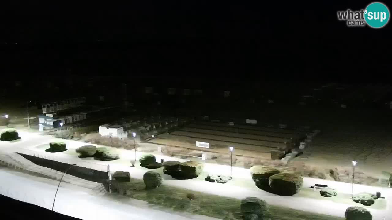 Plaža Bibione Spletna kamera – Italija