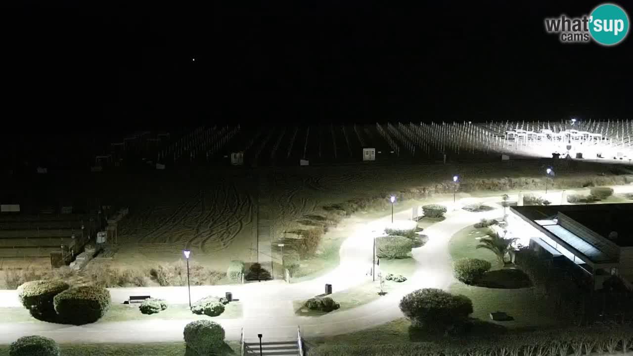 Plaža Bibione Spletna kamera – Italija