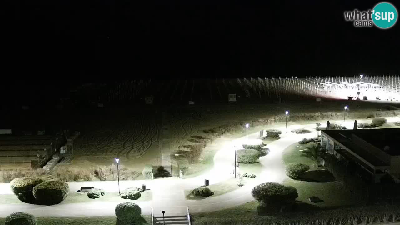 La camera en vivo de la playa de Bibione – Italia