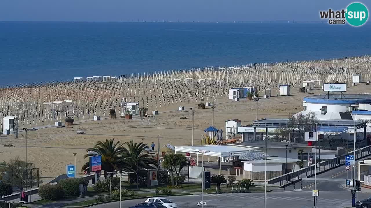 Plaža Bibione Spletna kamera – Italija
