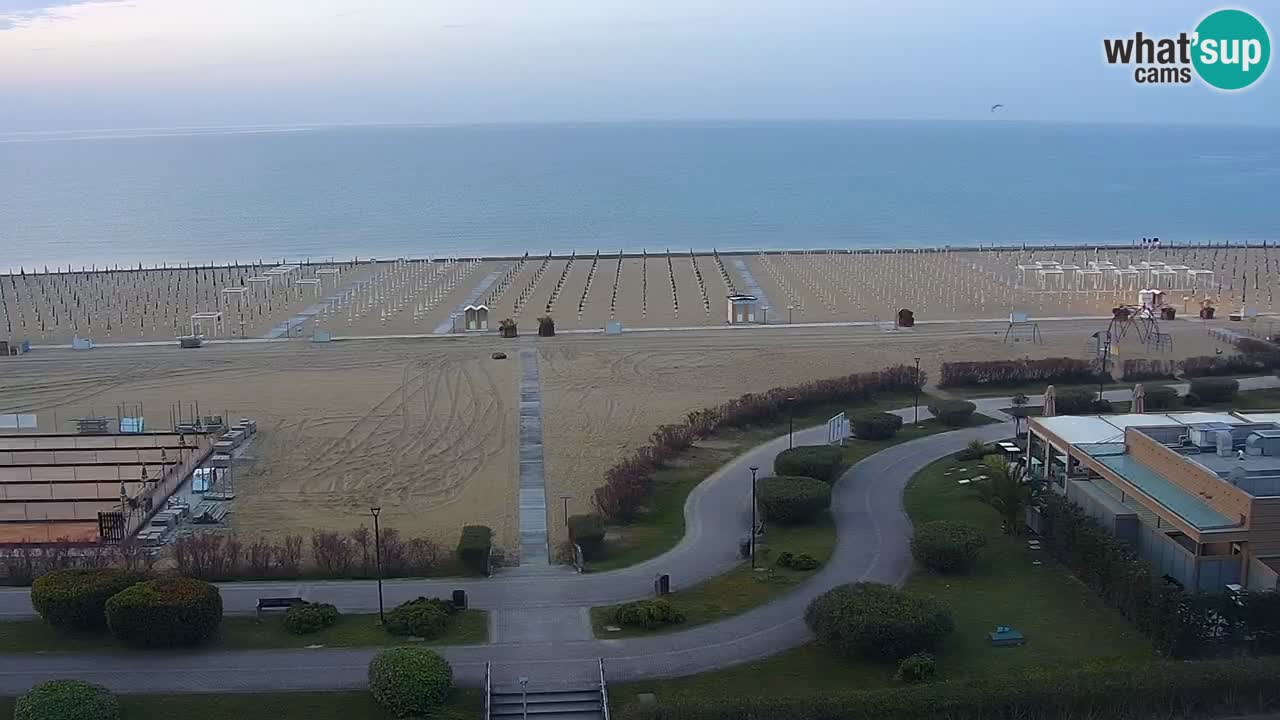 La camera en vivo de la playa de Bibione – Italia