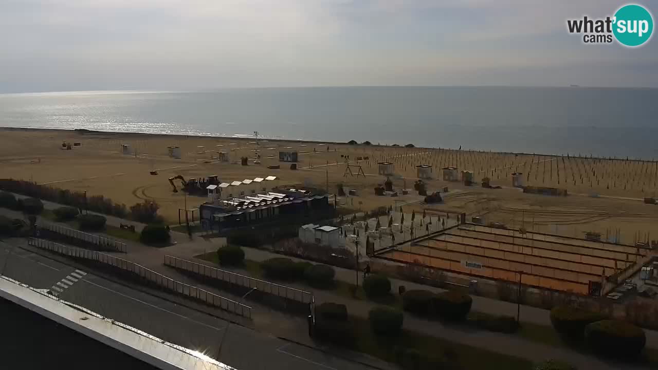 Webcam La plage de Bibione – Italie
