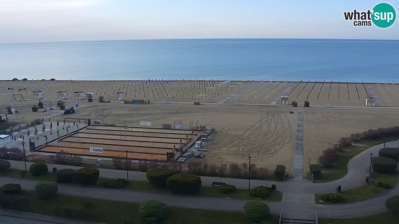 Plaža Bibione Spletna kamera – Italija