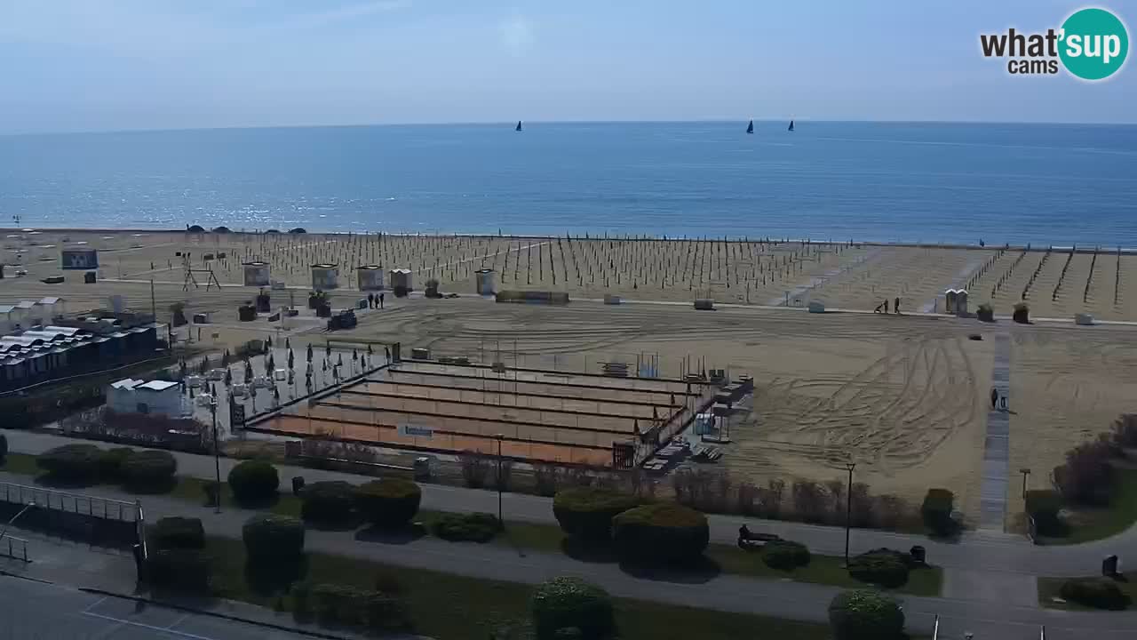 Webcam La plage de Bibione – Italie