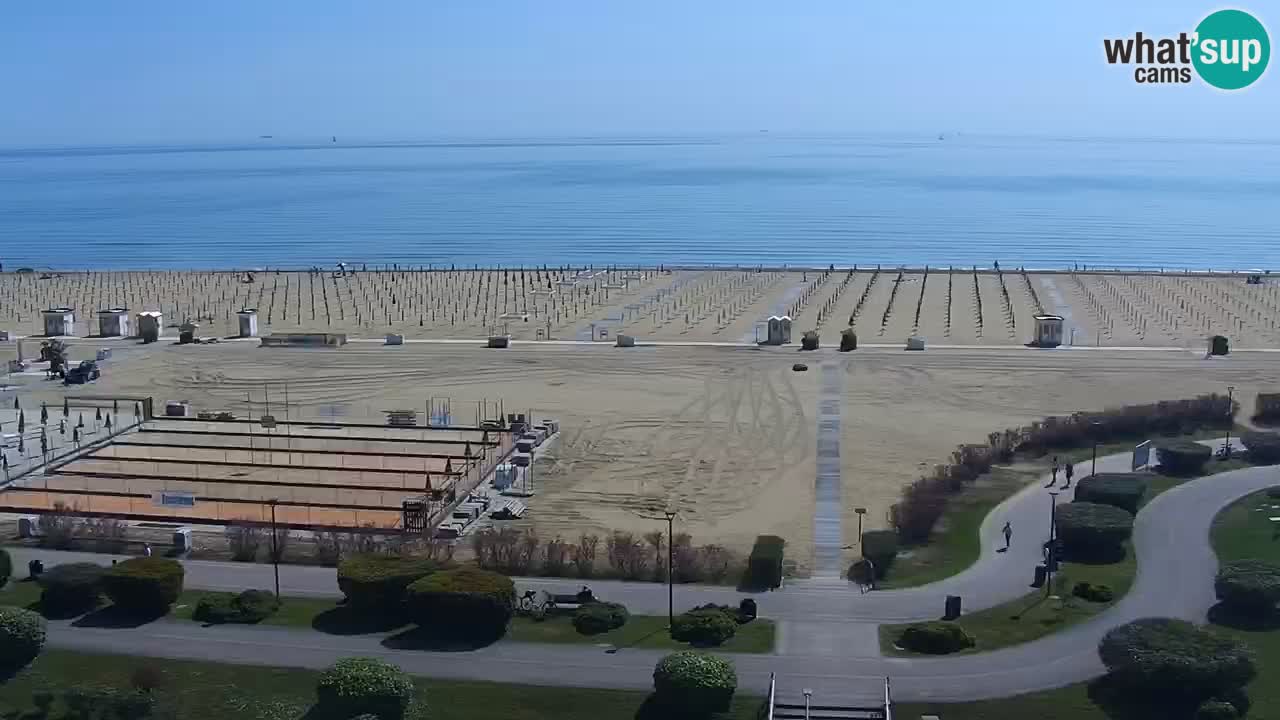 Der Strand von Bibione Webcam – Italien