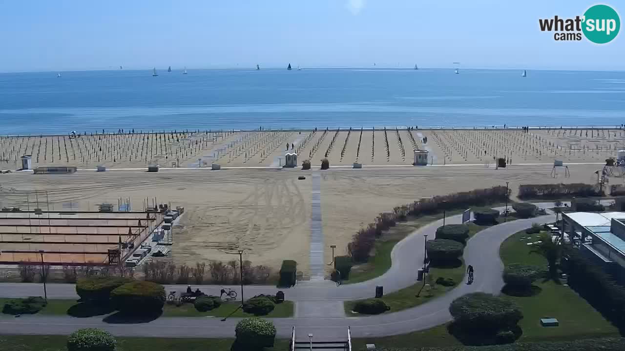 Plaža Bibione Spletna kamera – Italija
