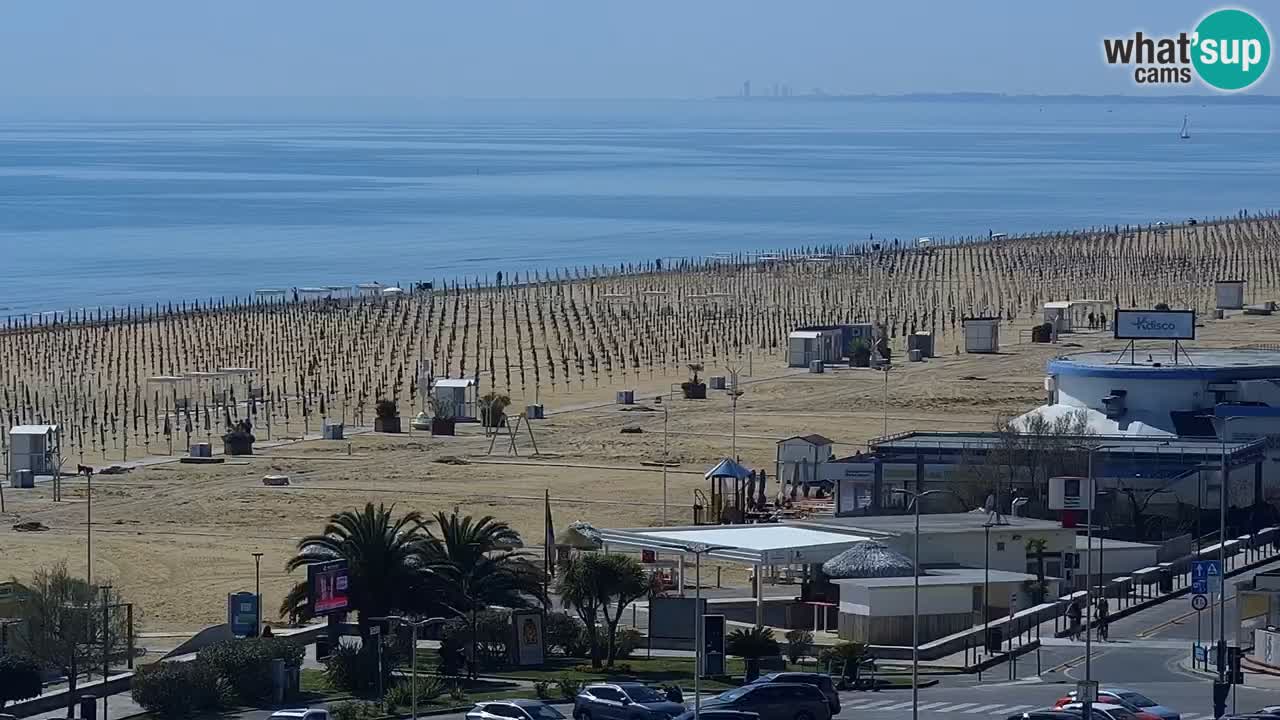 La camera en vivo de la playa de Bibione – Italia
