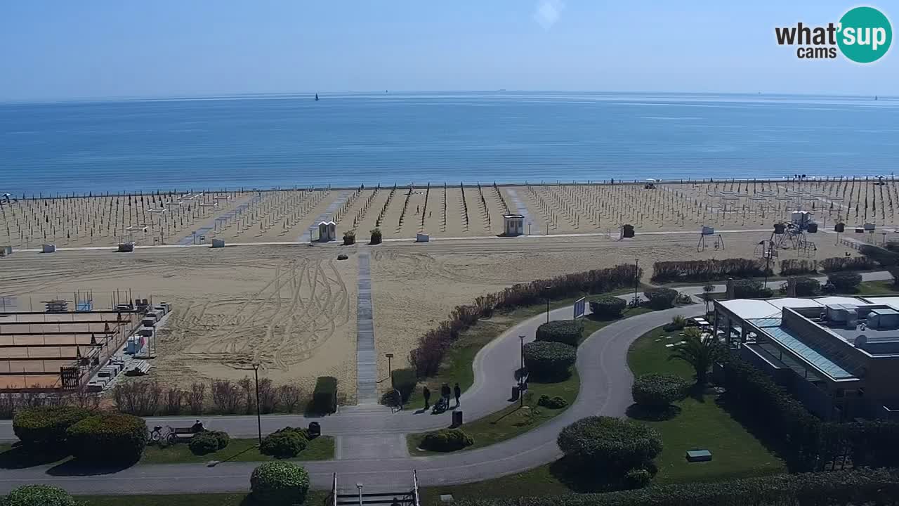 Plaža Bibione Spletna kamera – Italija