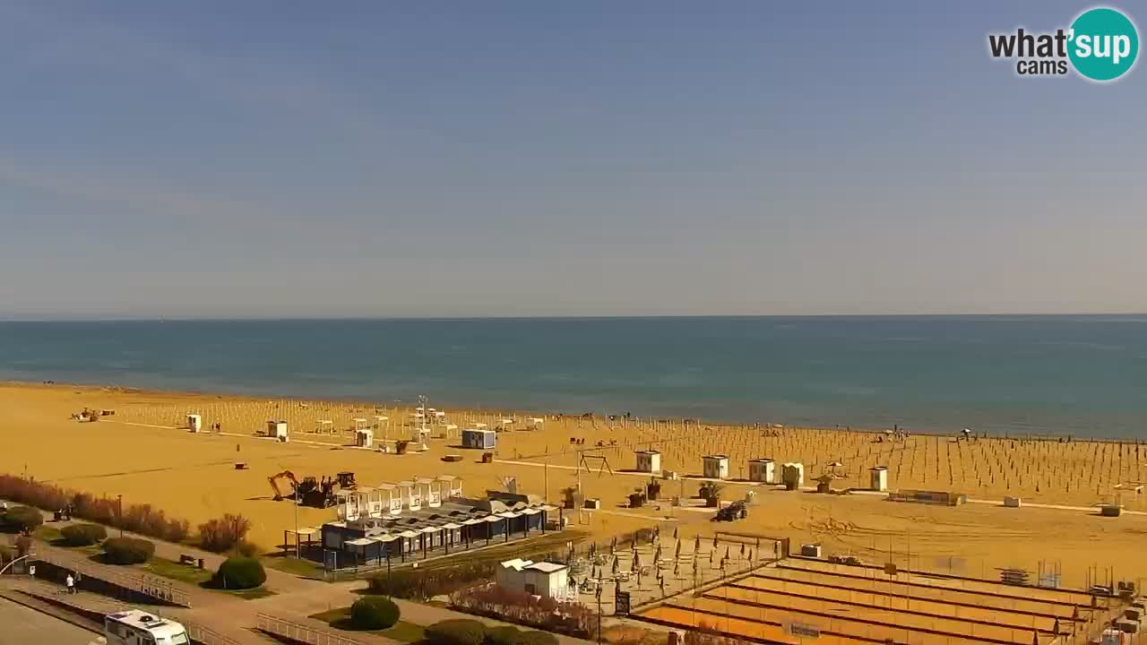 Webcam La plage de Bibione – Italie