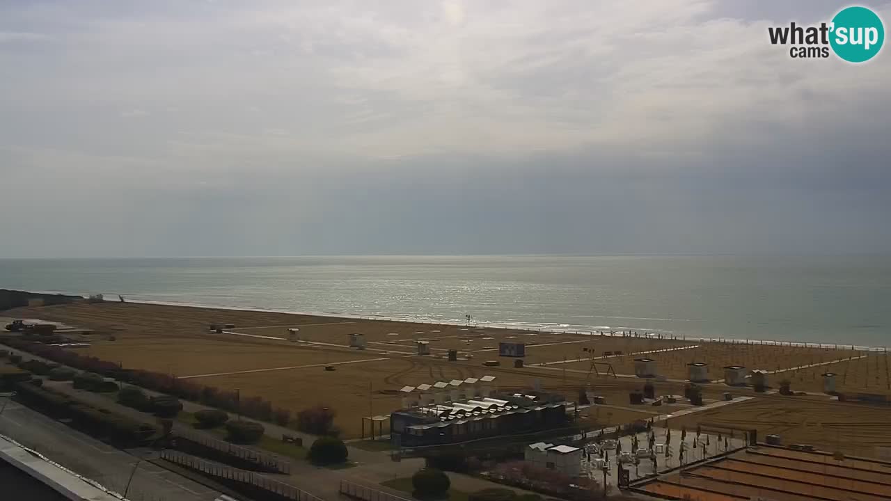 La camera en vivo de la playa de Bibione – Italia