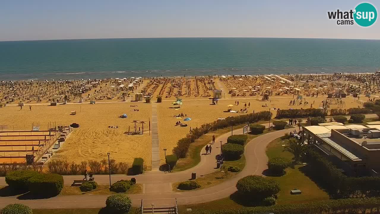 Webcam La plage de Bibione – Italie