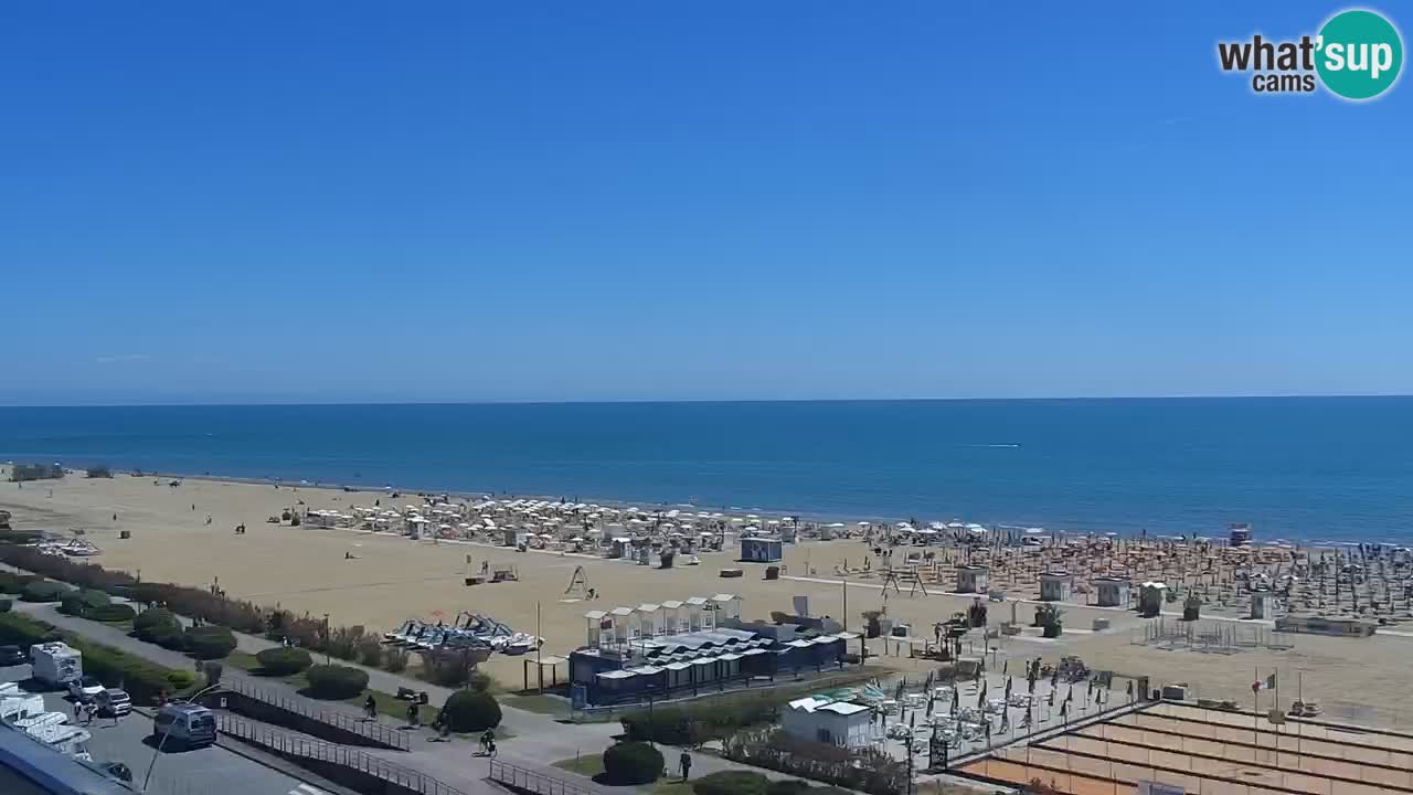 Der Strand von Bibione Webcam – Italien