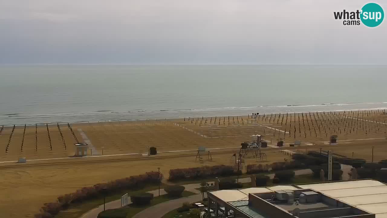 La camera en vivo de la playa de Bibione – Italia
