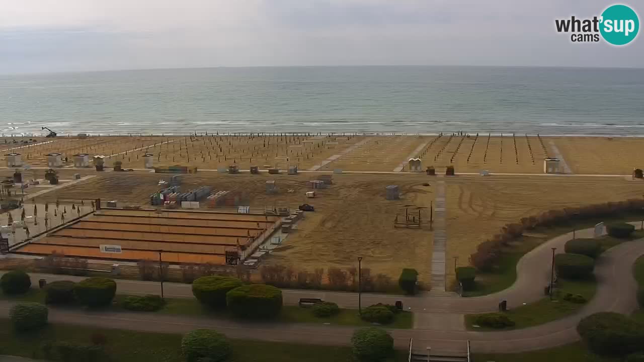 Der Strand von Bibione Webcam – Italien