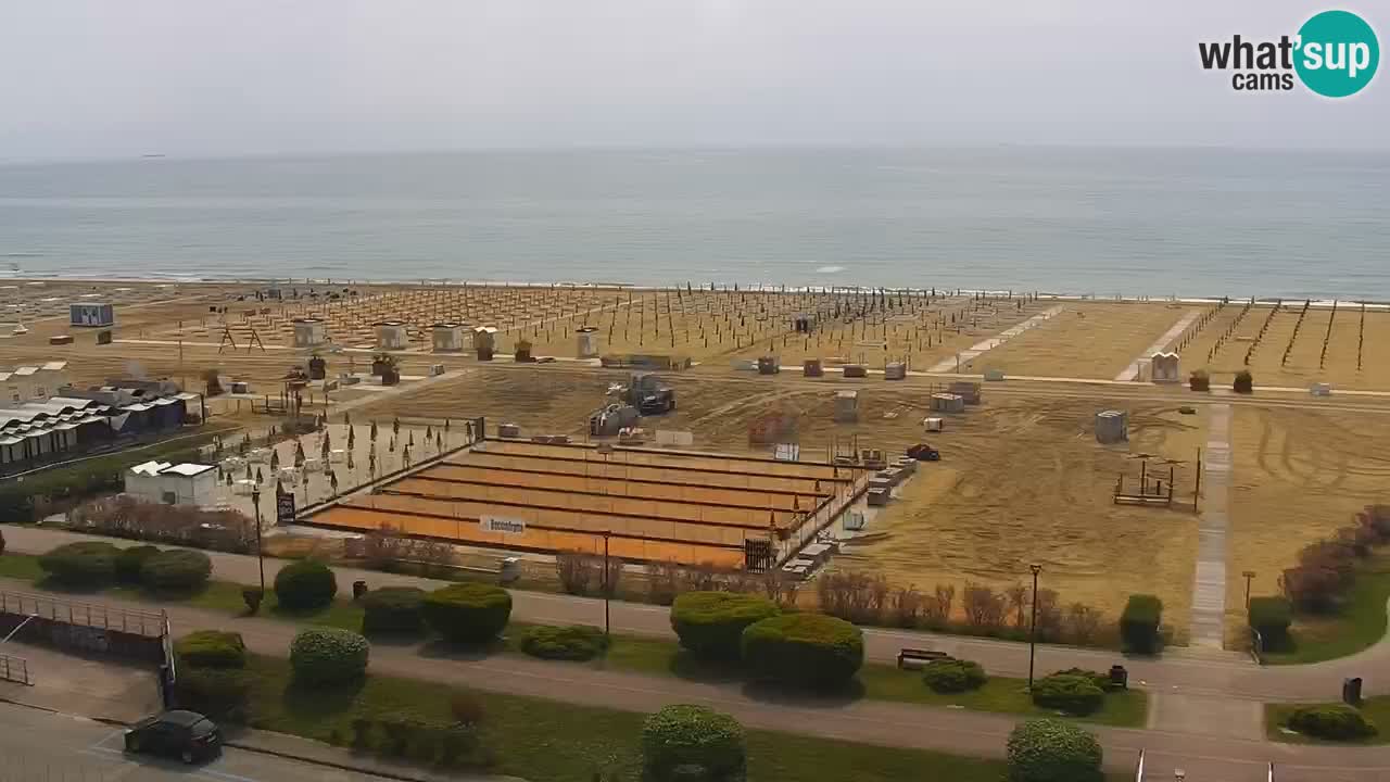 Der Strand von Bibione Webcam – Italien