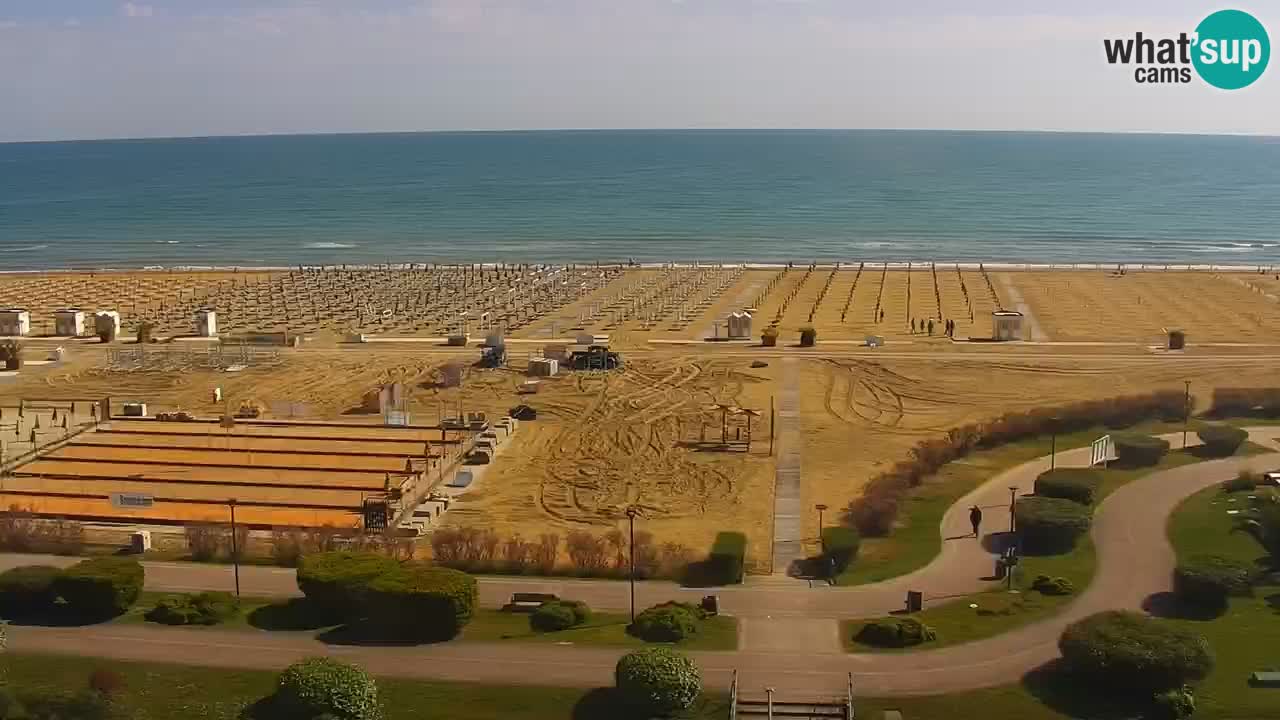 Der Strand von Bibione Webcam – Italien