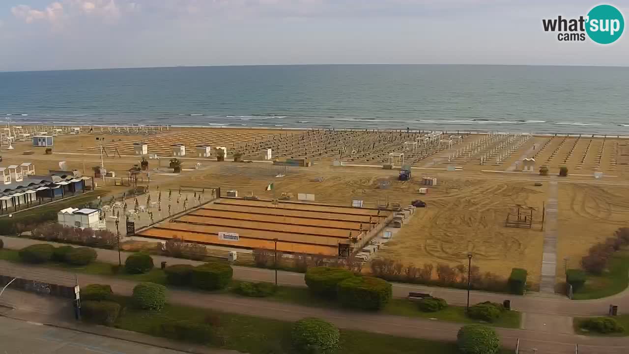 Der Strand von Bibione Webcam – Italien