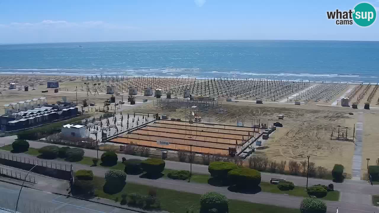 Der Strand von Bibione Webcam – Italien