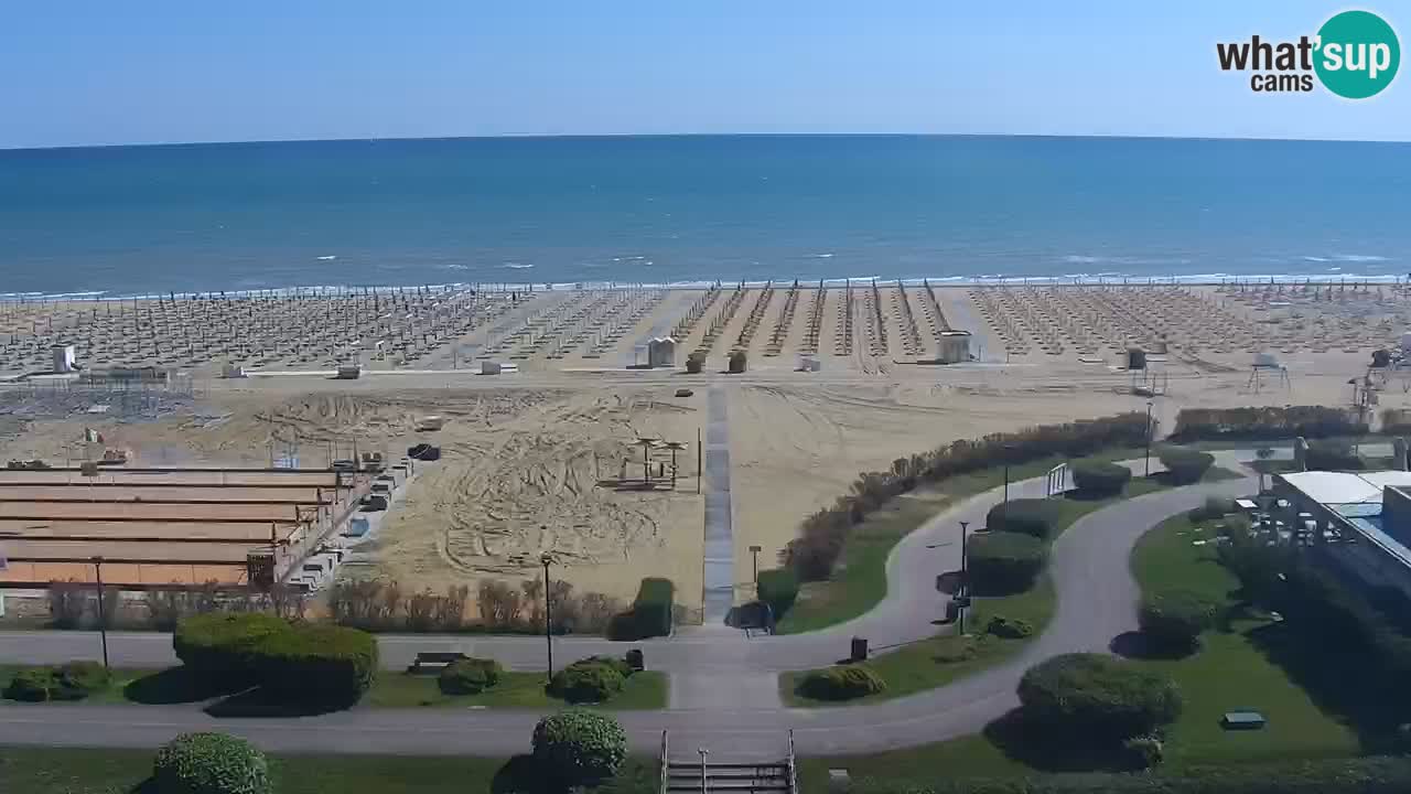 Plaža Bibione Spletna kamera – Italija
