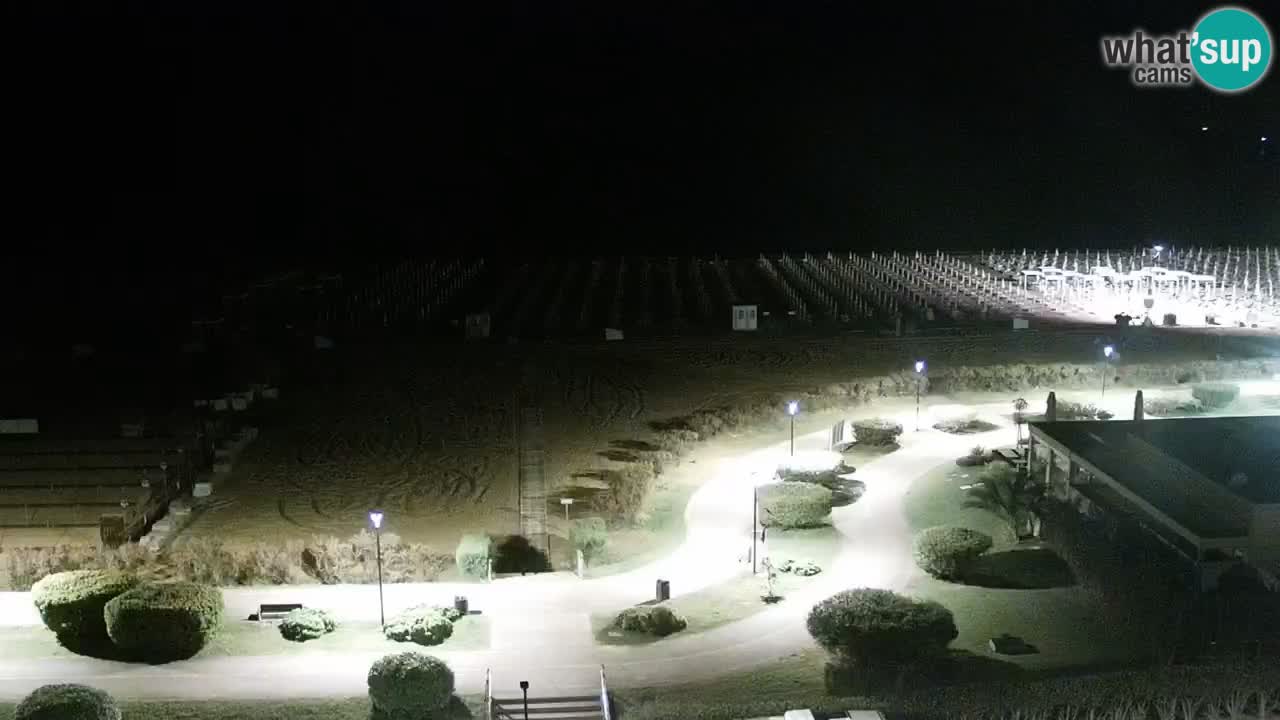 La camera en vivo de la playa de Bibione – Italia