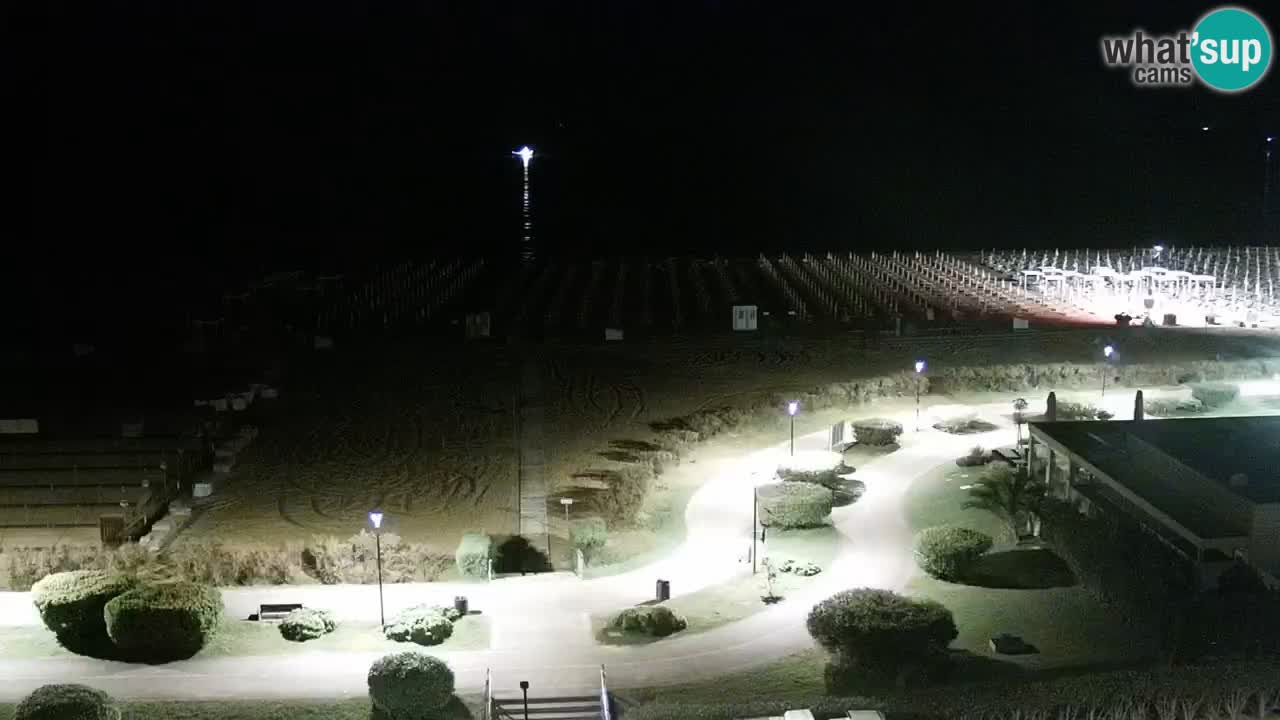 La camera en vivo de la playa de Bibione – Italia