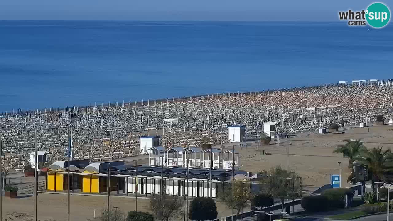 La camera en vivo de la playa de Bibione – Italia