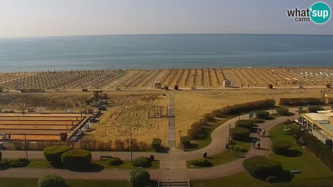 Webcam La plage de Bibione – Italie