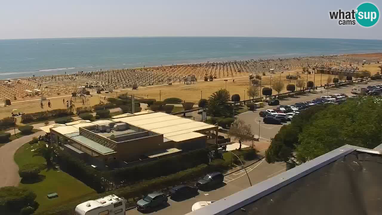 Plaža Bibione Spletna kamera – Italija