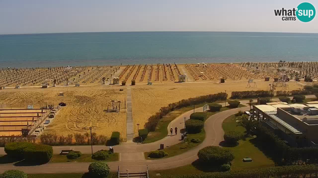Webcam La plage de Bibione – Italie