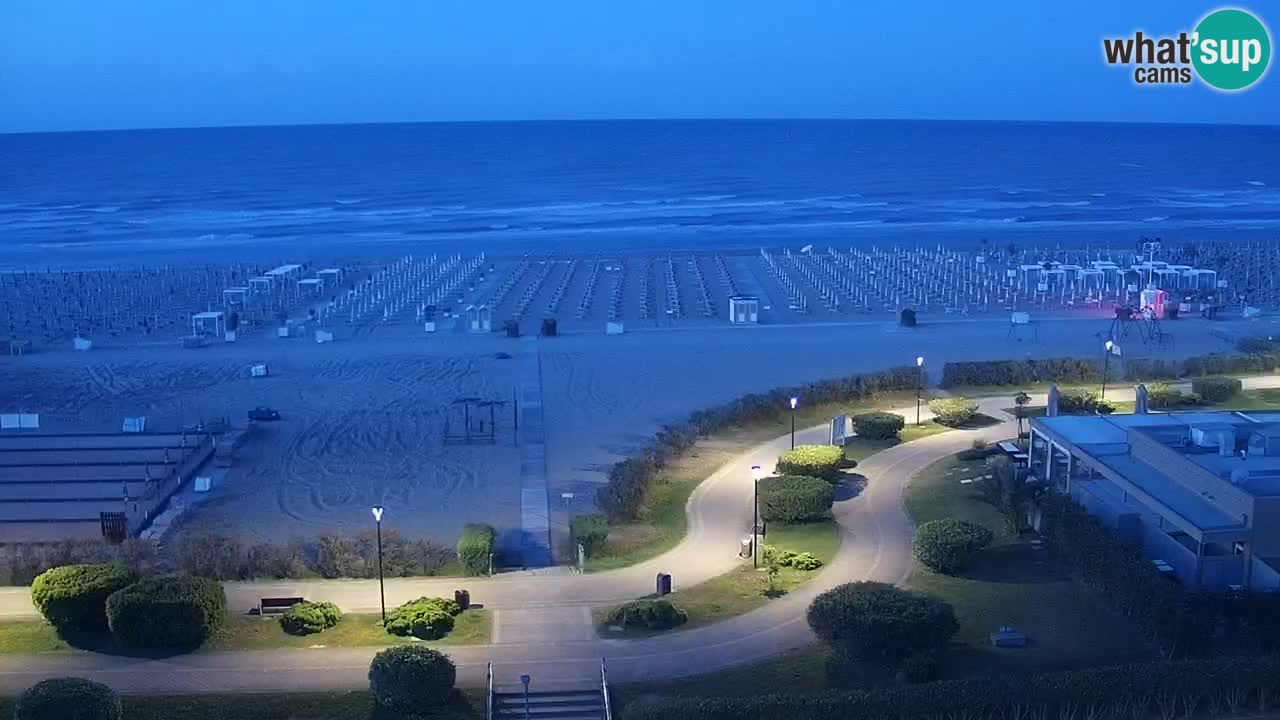 Plaža Bibione Spletna kamera – Italija