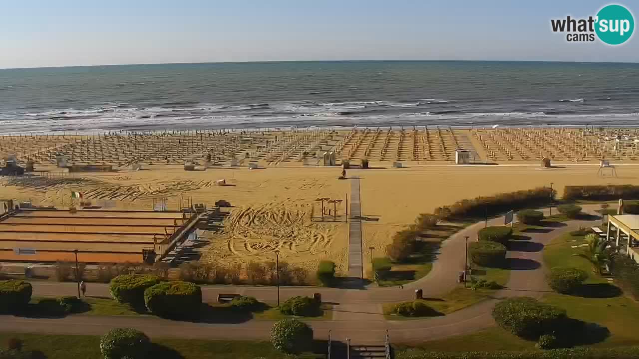 Der Strand von Bibione Webcam – Italien