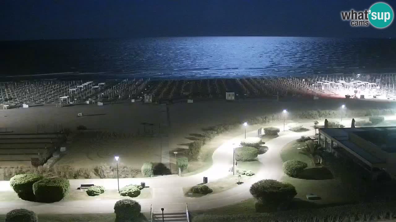 La camera en vivo de la playa de Bibione – Italia