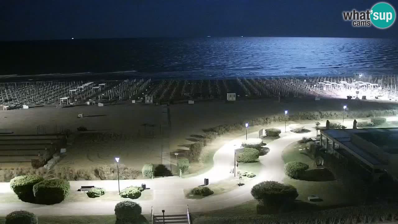 La camera en vivo de la playa de Bibione – Italia