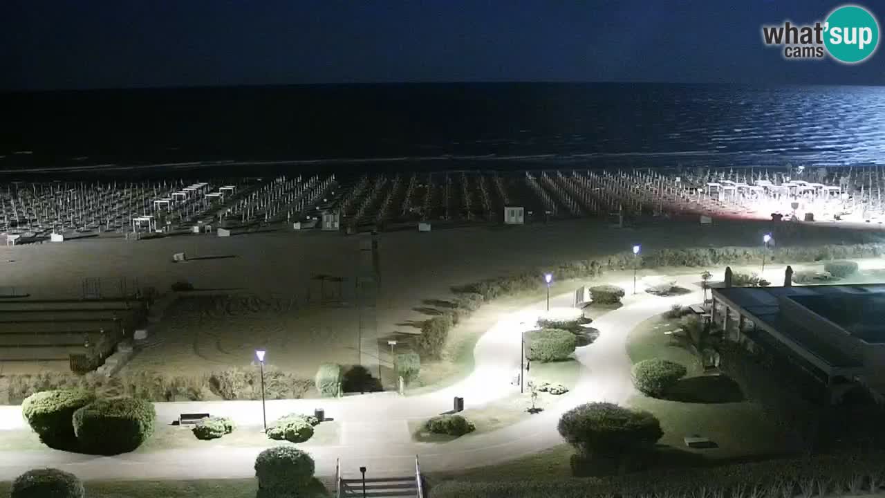 La camera en vivo de la playa de Bibione – Italia