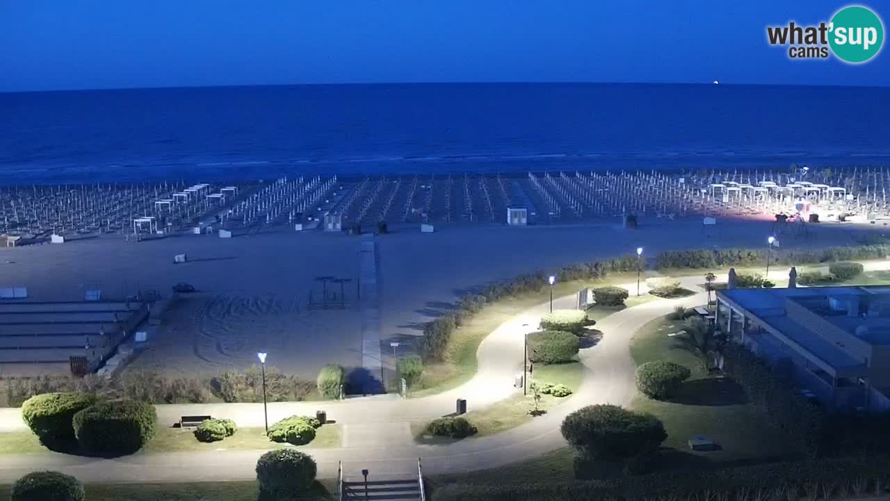 Plaža Bibione Spletna kamera – Italija