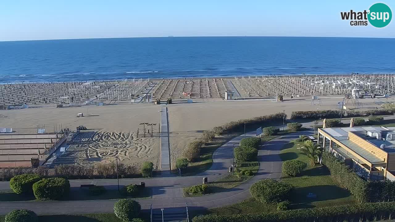 Der Strand von Bibione Webcam – Italien