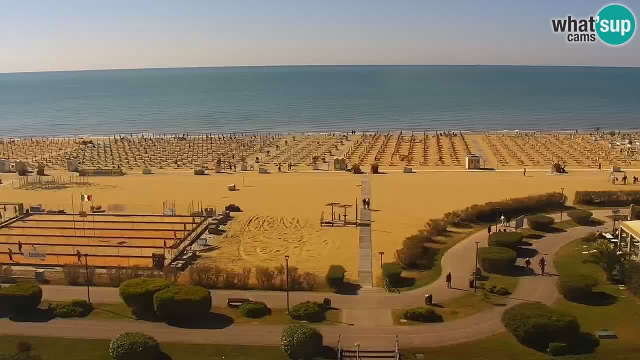 Webcam La plage de Bibione – Italie