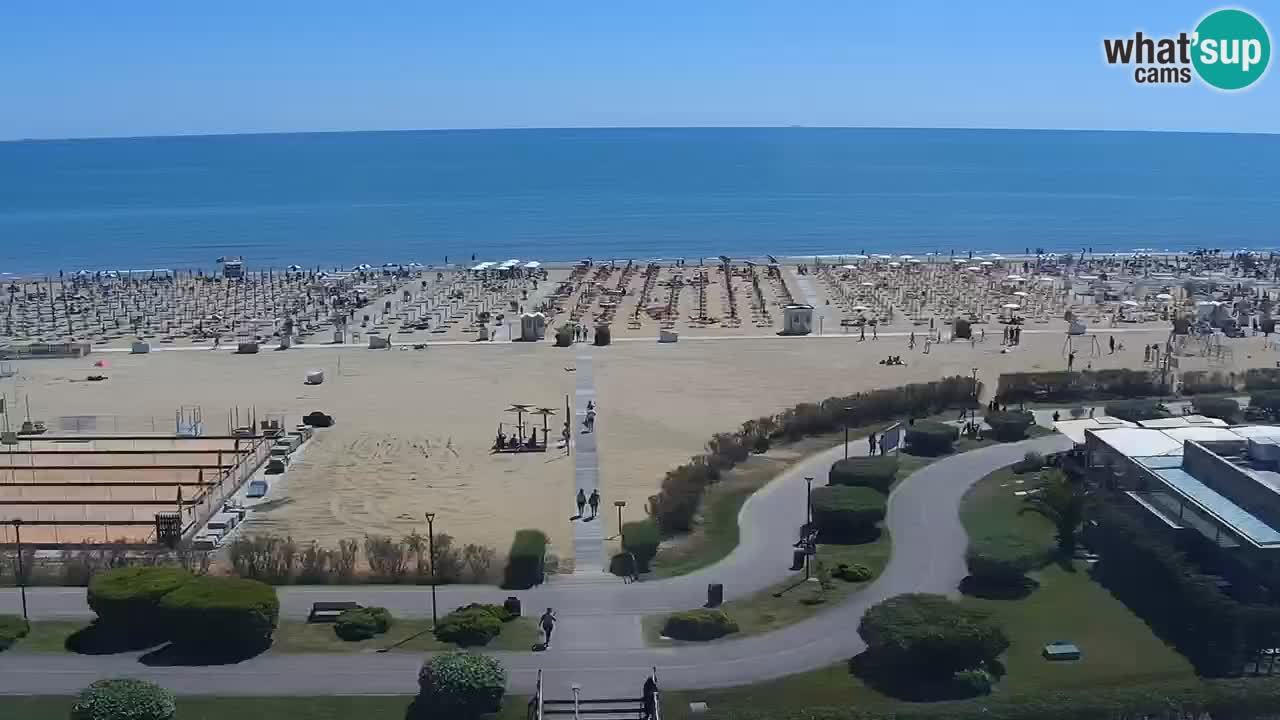 Der Strand von Bibione Webcam – Italien